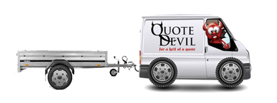 van-and-trailer