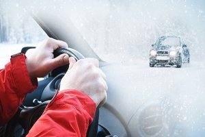 Driving in the snow
